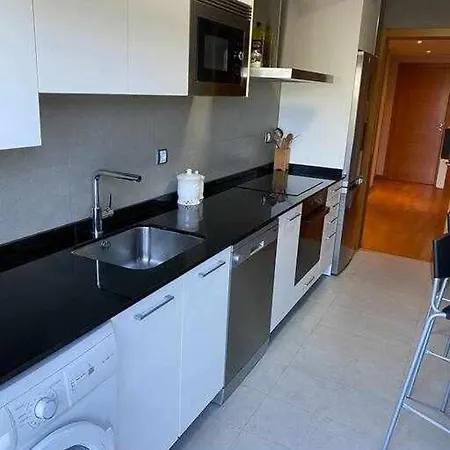Apartamento Con Terraza En Nigran Playa America Apartmán *